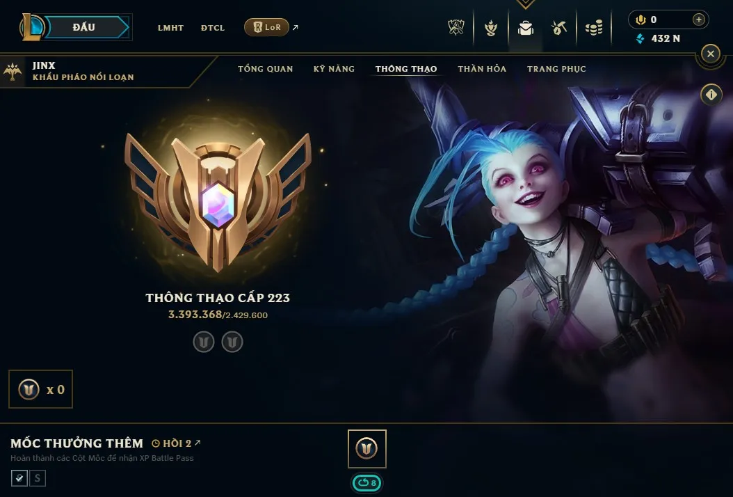 Mua acc ACC LIÊN MINH HUYỀN THOẠI mã số #87 giá rẻ