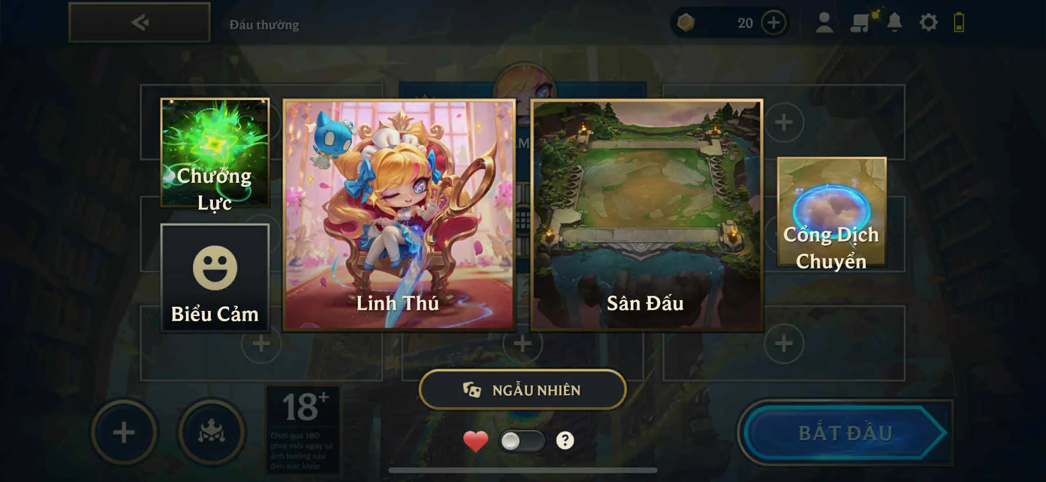 Mua acc ACC ĐẤU TRƯỜNG CHÂN LÝ TỰ CHỌN mã số #102 giá rẻ
