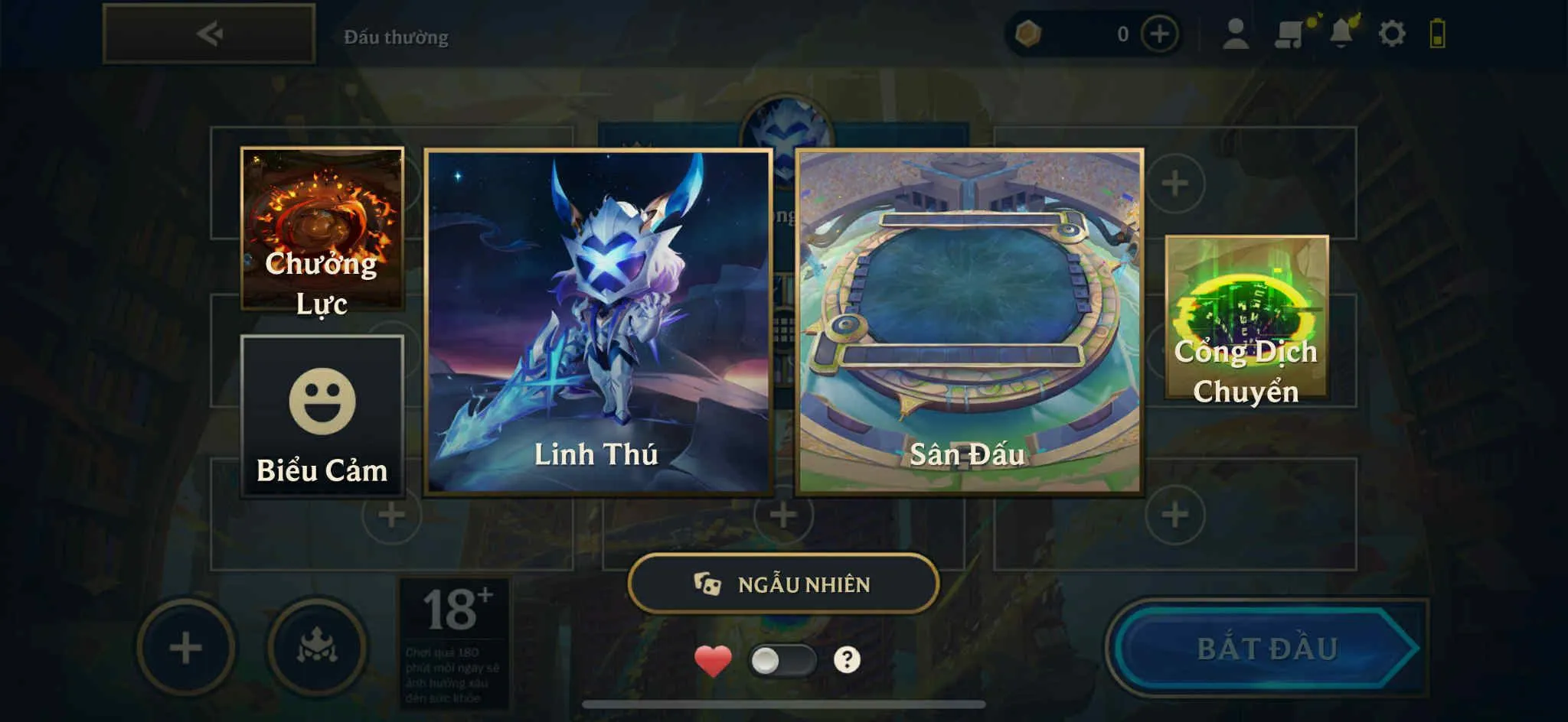 Mua acc ACC ĐẤU TRƯỜNG CHÂN LÝ TỰ CHỌN mã số #105 giá rẻ
