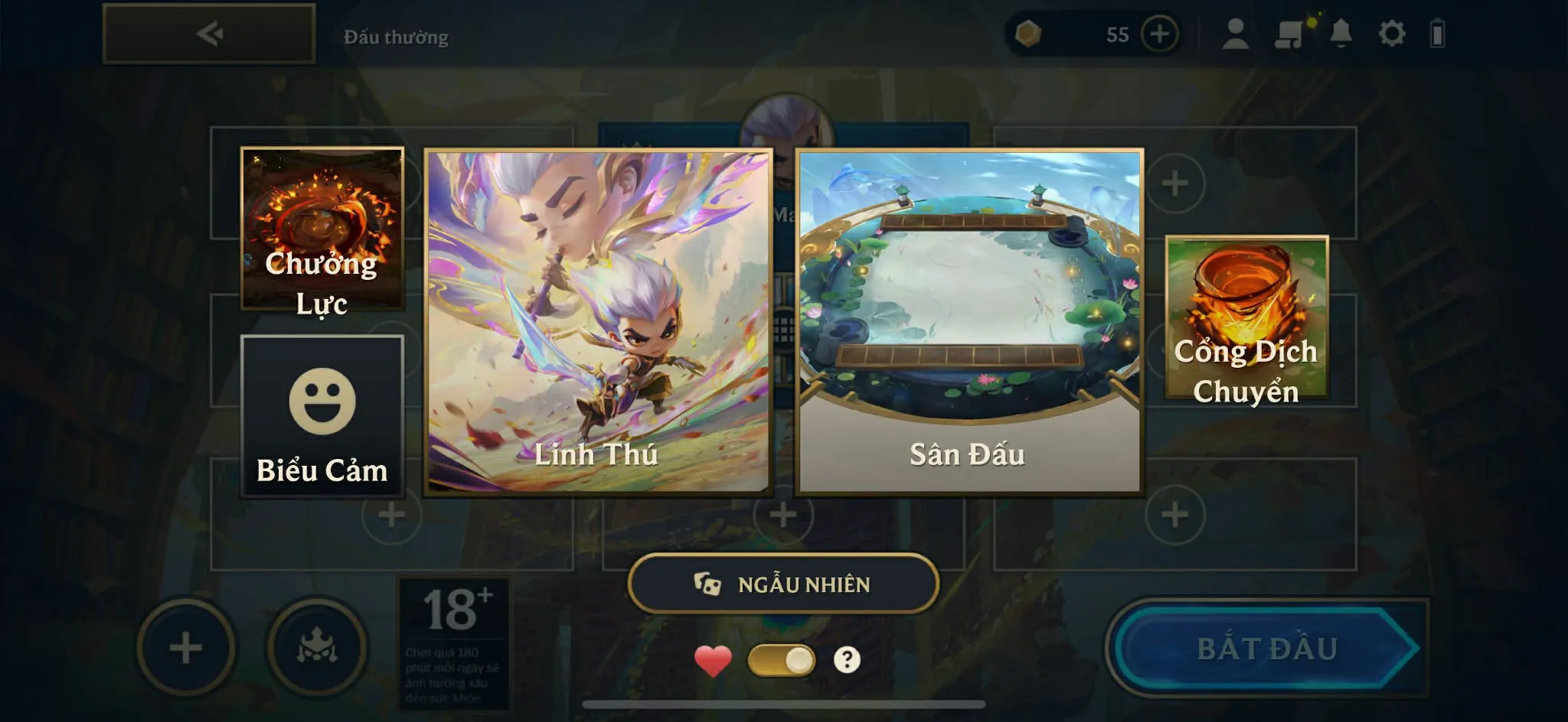 Mua acc ACC ĐẤU TRƯỜNG CHÂN LÝ TỰ CHỌN mã số #107 giá rẻ