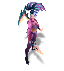 K/DA ALL OUT Akali (Hồng Tinh) - Tài khoản Liên Minh Huyền Thoại #116