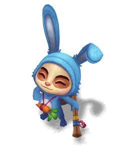 Teemo Thỏ Phục Sinh (Lam Tinh) - Tài khoản Liên Minh Huyền Thoại #123