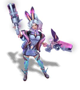 Miss Fortune Thỏ Chỉ Huy (Hồng Tinh) - Tài khoản Liên Minh Huyền Thoại #113