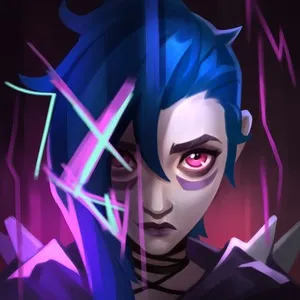 Biểu Tượng Arcane Jinx Vụn Vỡ - Tài khoản Liên Minh Huyền Thoại #109