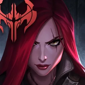 Biểu Tượng Minh Họa Katarina - Tài khoản Liên Minh Huyền Thoại #126
