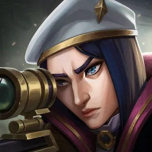Biểu Tượng Khung Arcane Caitlyn Chỉ Huy - Tài khoản Liên Minh Huyền Thoại #126
