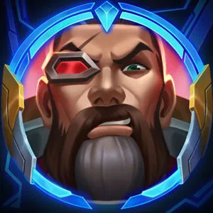 Biểu Tượng Đa Sắc Gangplank Hiểm Họa Không Gian - Tài khoản Liên Minh Huyền Thoại #114
