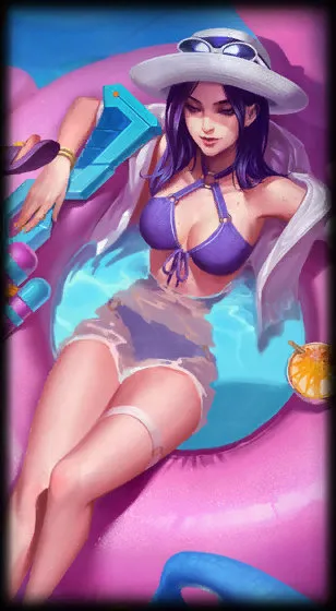 Caitlyn Tiệc Bể Bơi - Tài khoản Liên Minh Huyền Thoại #87