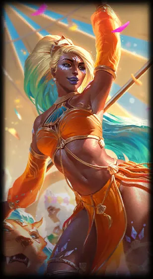 Nidalee Nhạc Hội Bãi Biển - Tài khoản Liên Minh Huyền Thoại #109