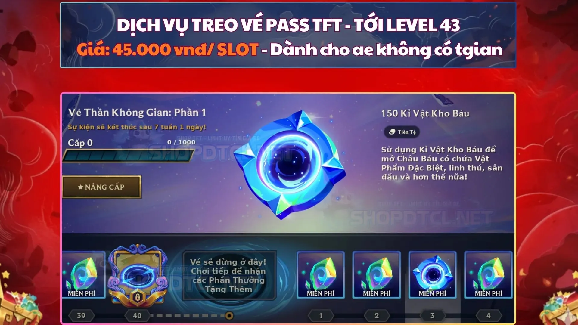 Dịch vụ CÀY FULL PASS TFT GIÁ CHỈ 45K uy tín